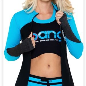 Blue Workout Bang Energy Jacket